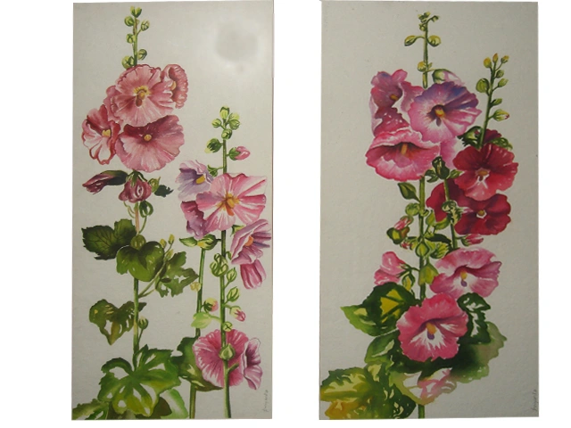 floral painting colorful flowers canvas wall art home décor