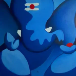 Blue Ganesha