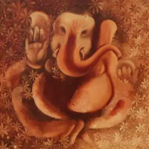 Ganesha In Brown