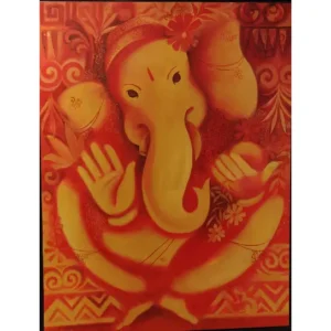 Ganesha In Warm Shades